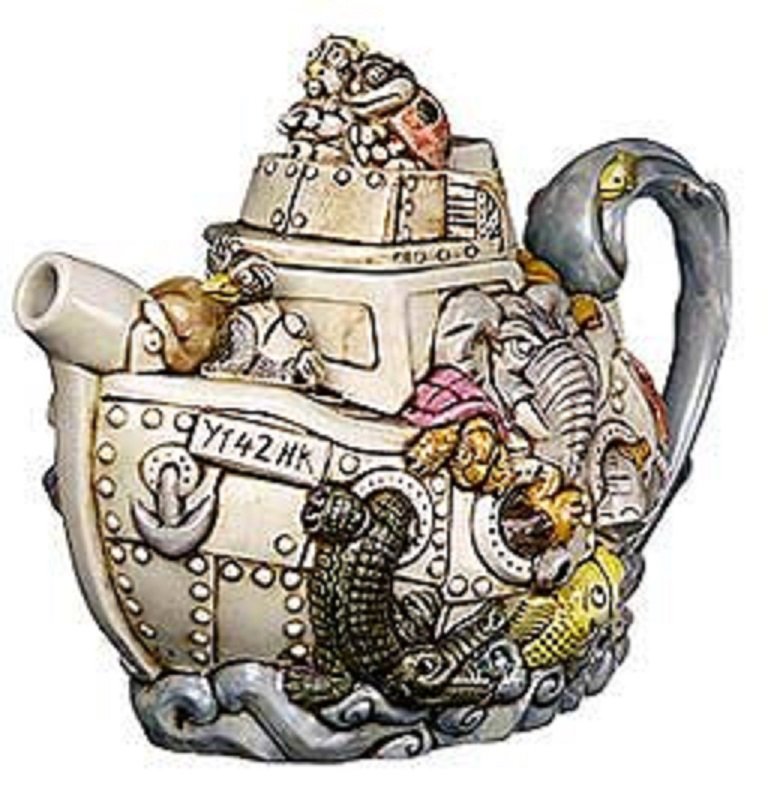 Harmony Kingdom Cardew Ark Teapot: Harmony Kingdom Cardew Ark Teapot((106 -w))
