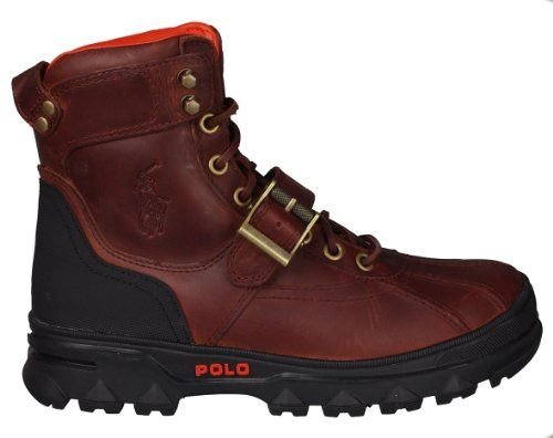 SIZE 10 Polo Ralph Lauren EUR 43: Polo Ralph Lauren Men's Huntswood Boot, Brandy/Brandy, 10 D US EUR 43