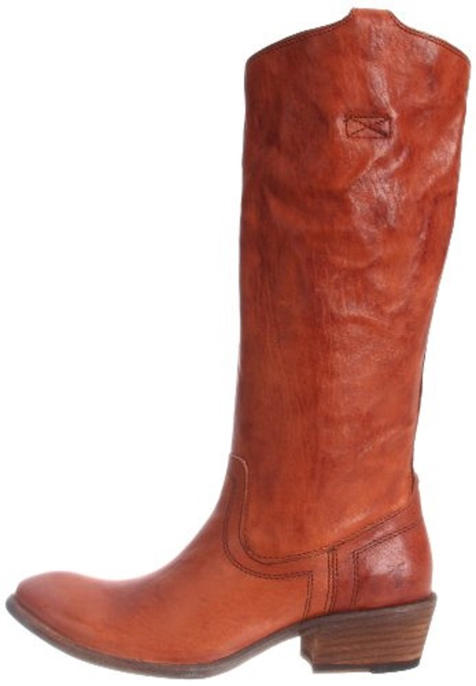 size 9 m FRYE Women's Carson Tab Tall Knee-High Boot,C: FRYE Women's Carson Tab Tall Knee-High Boot,Cognac,9 M US