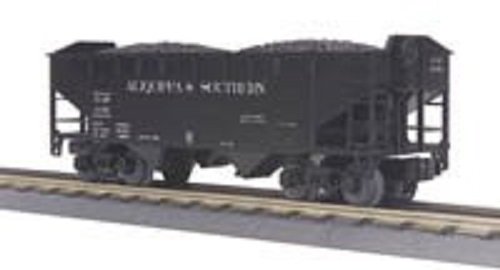 Mth Trains, 20-97525, Aliquippa & Southern Rr, 2 Bay Ho: Mth Trains, 20-97525, Aliquippa & Southern Rr, 2 Bay Hopper Car