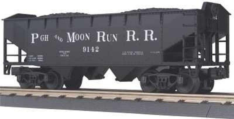 Mth Trains, 20-97487, Pittsburgh & Moon Rub #9142, 2 Ba: Mth Trains, 20-97487, Pittsburgh & Moon Rub #9142, 2 Bay Hopper