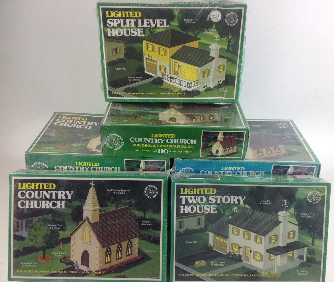 lot of 6 A.H.M. MODEL BUILDING: lot of 6 A.H.M. MODEL BUILDING