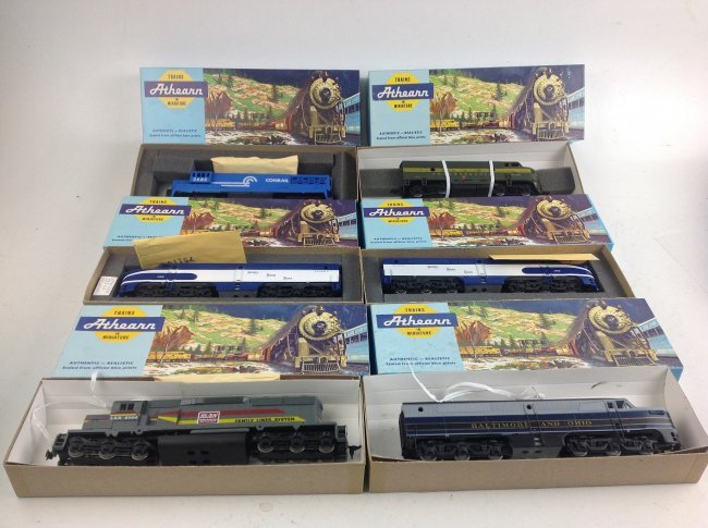 LOT OF 6 ATHEARN POWERED LOCO: LOT OF 6 ATHEARN POWERED LOCO