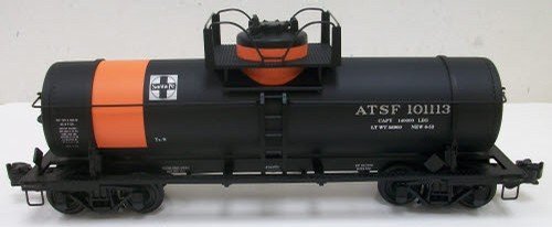 Aristo-Craft 41309 ATSF Single Dome Tank Car (101113) -: Aristo-Craft 41309 ATSF Single Dome Tank Car (101113) -