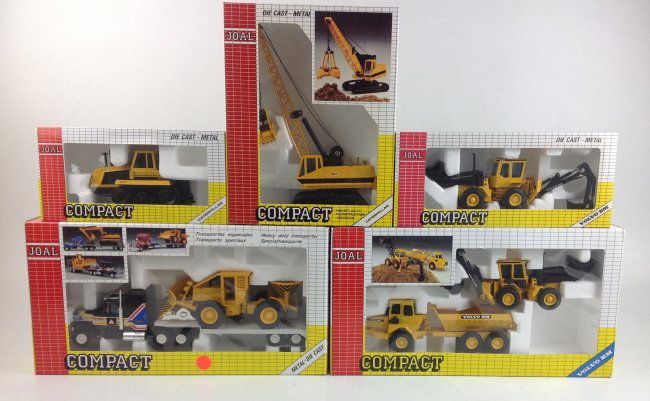GROUP OF 5 JOAL CONSTRUCTION DIE CAST SPAIN: GROUP OF 5 JOAL CONSTRUCTION DIE CAST SPAIN