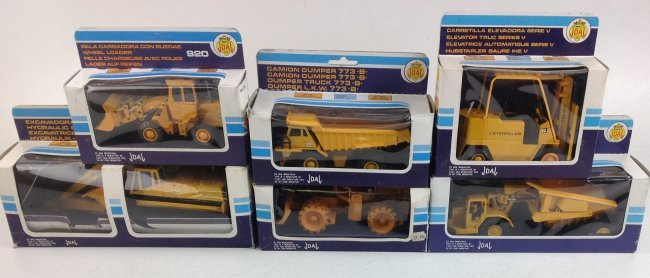GROUP OF 5 JOAL CONSTRUCTION DIE CAST SPAIN: GROUP OF 5 JOAL CONSTRUCTION DIE CAST SPAIN