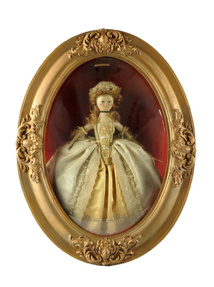 14" Queen Anne Doll w/ Glass Eyes. (1 of 11)