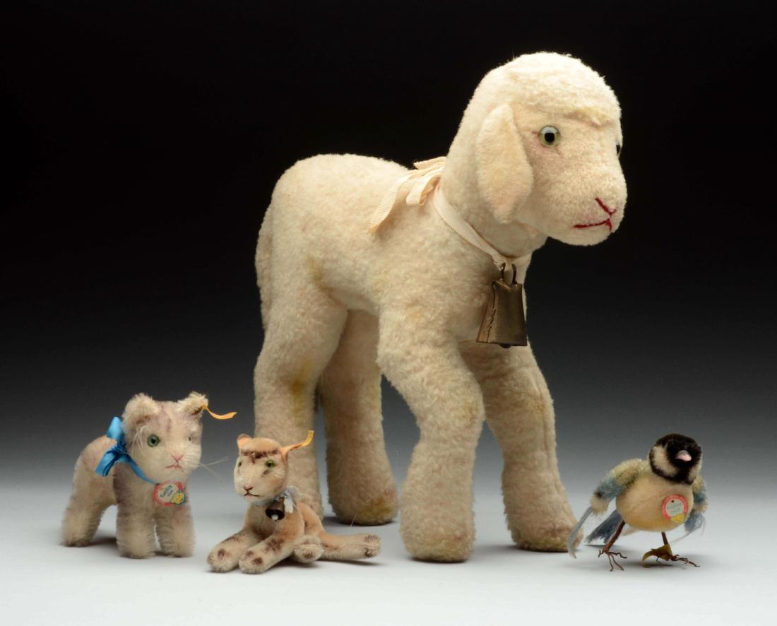 Lot of 4: Desirable Mid-20th Century Steiff (1 of 1)