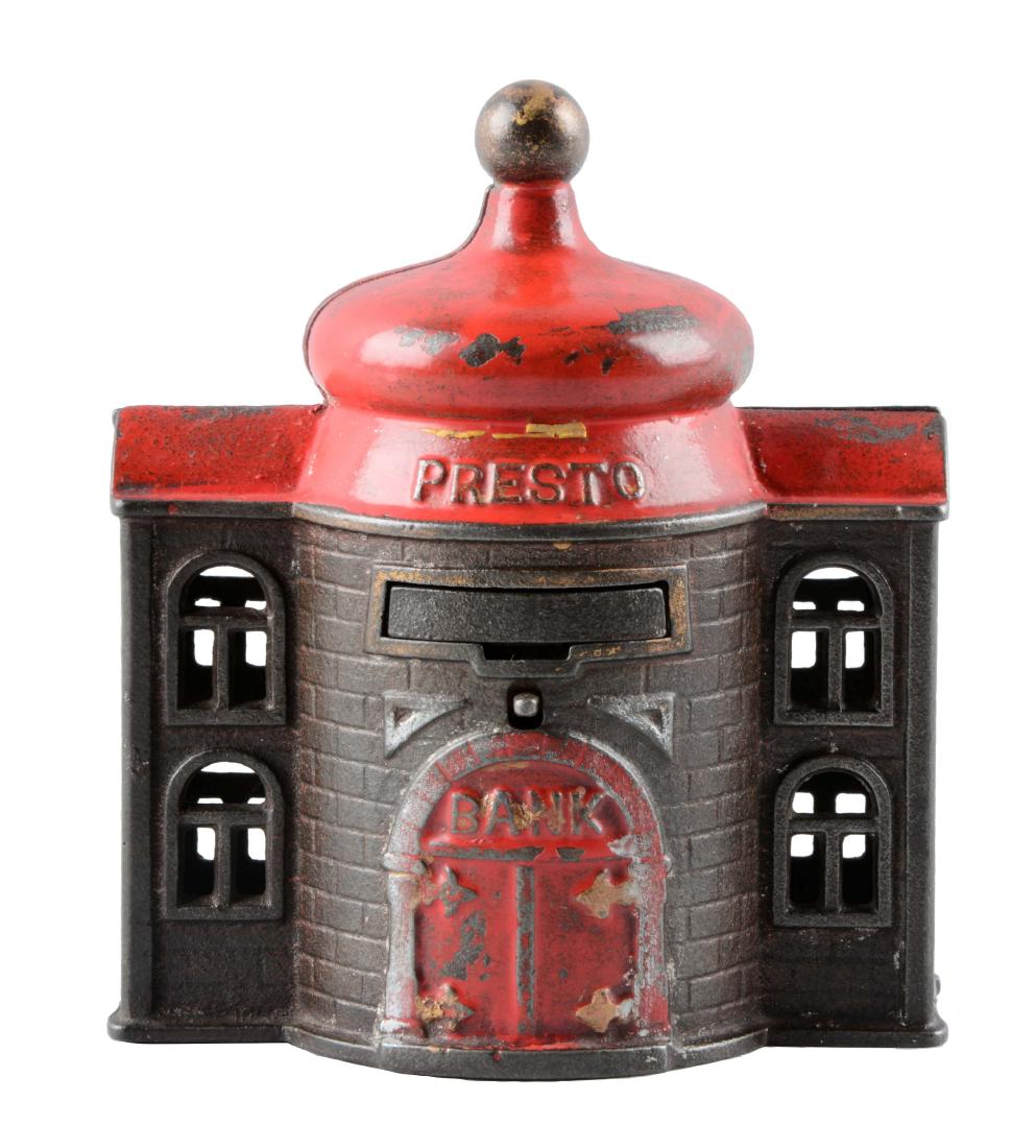 Presto Mechanical Bank. (1 of 3)
