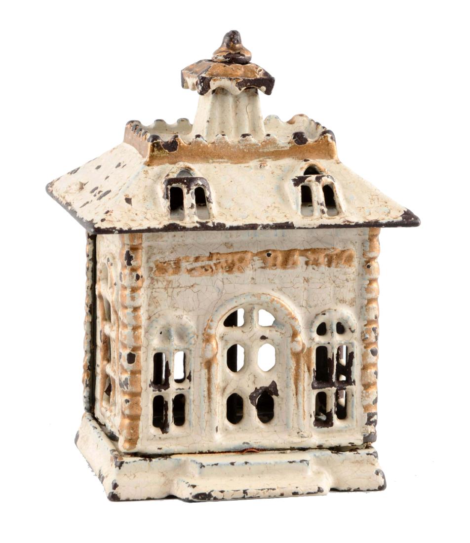 Cast Iron State Bank Building Bank. (1 of 2)