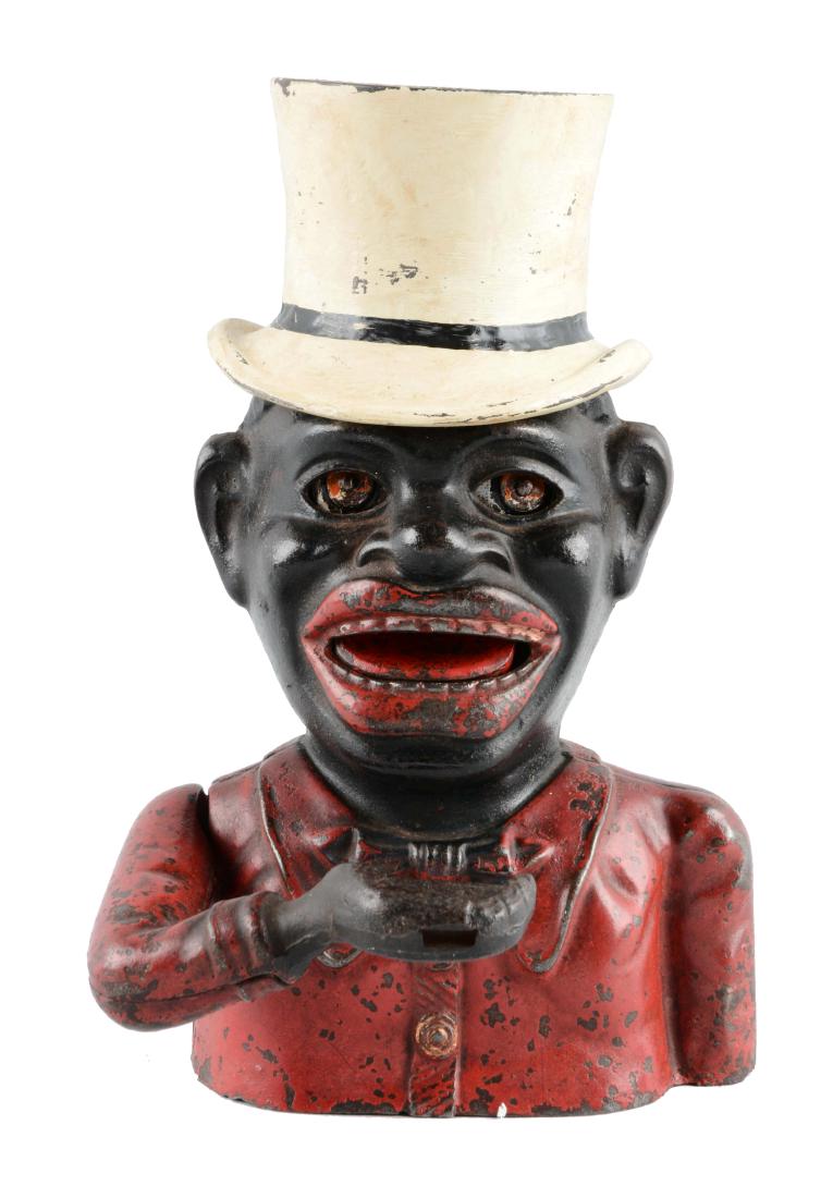 Cast Iron English Jolly Mechanical Bank. (1 of 3)