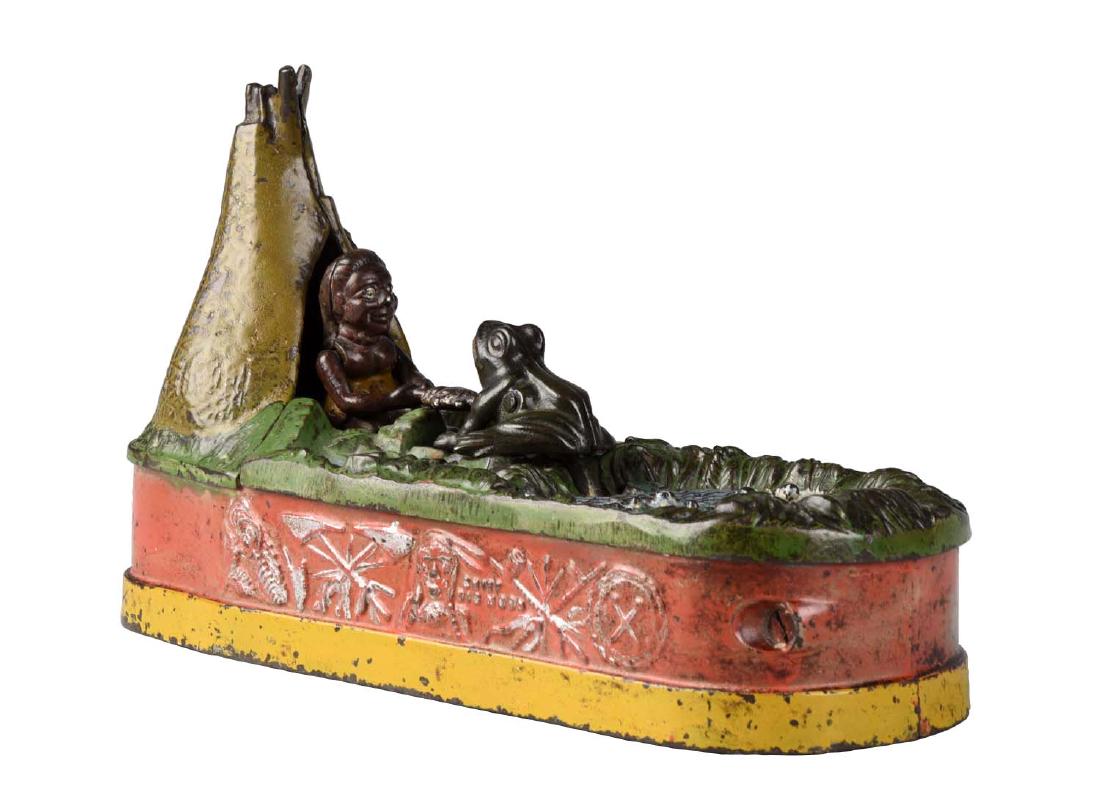 J. & E. Stevens Cast Iron Chief Big Moon Mechanical (1 of 3)