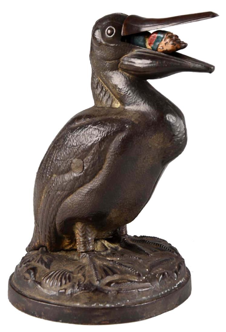 Trenton Lock & Hardware Cast Iron Pelican & Arab (1 of 3)