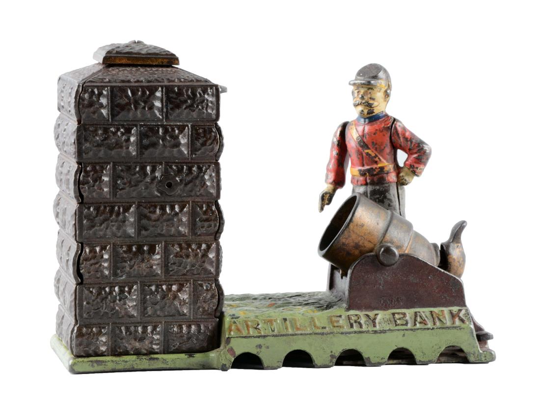 Artillery Mechanical Bank. (1 of 4)