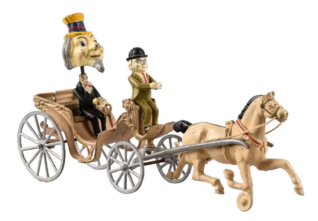 Sears Recast of Kenton Uncle Sam Nodder Wagon. (1 of 2)