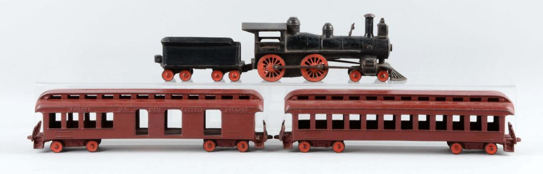Wilkins 4 Piece Cast Iron Passenger Floor Train. (1 of 2)