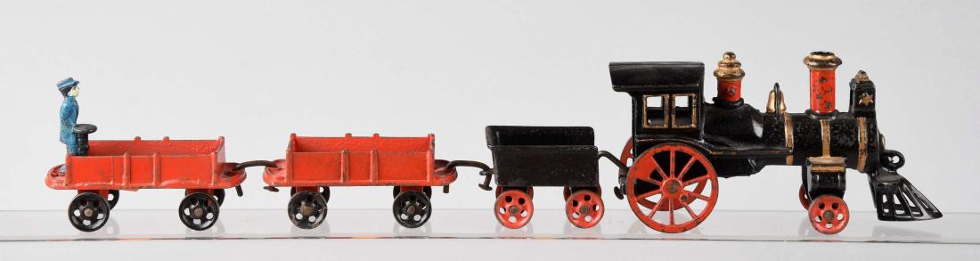 Carpenter 4 Piece Cast Iron Train Set. (1 of 2)