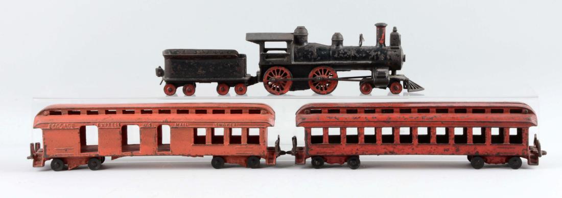Wilkins 4 Piece Cast Iron Passenger Floor Train. (1 of 2)