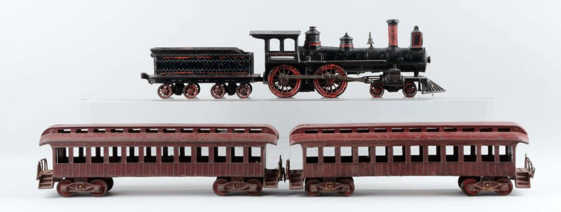 Wilkins 4 Piece Cast Iron Passenger Floor Train. (1 of 2)