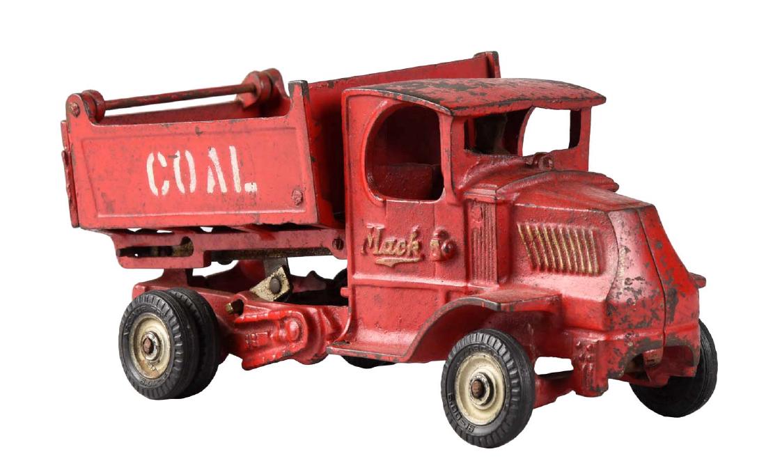 Arcade Scissor Mack Coal Dump Truck. (1 of 2)