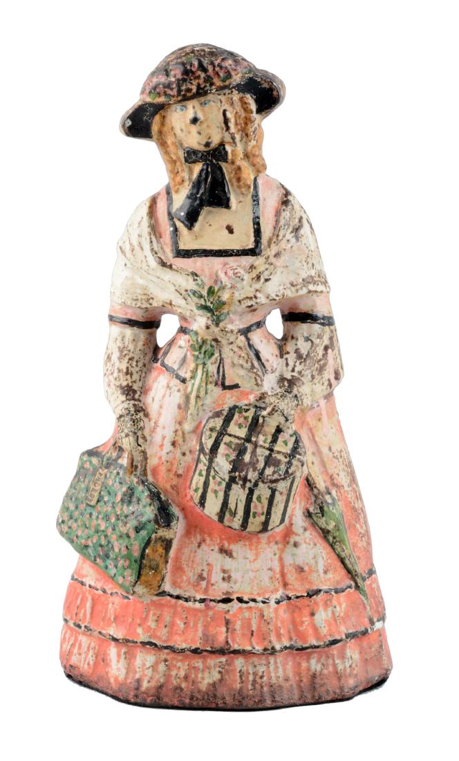 Cat Iron Phoebe Doorstop. (1 of 2)