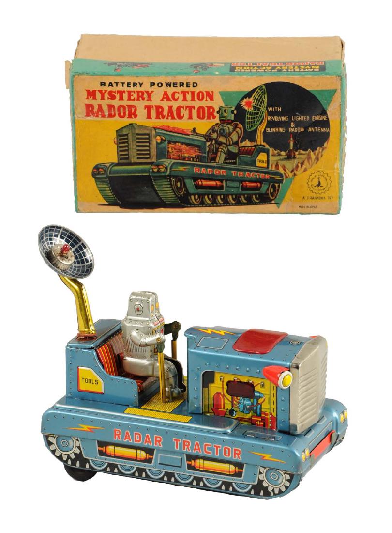 Japanese Tin Litho Radar Robot Tractor. (1 of 5)