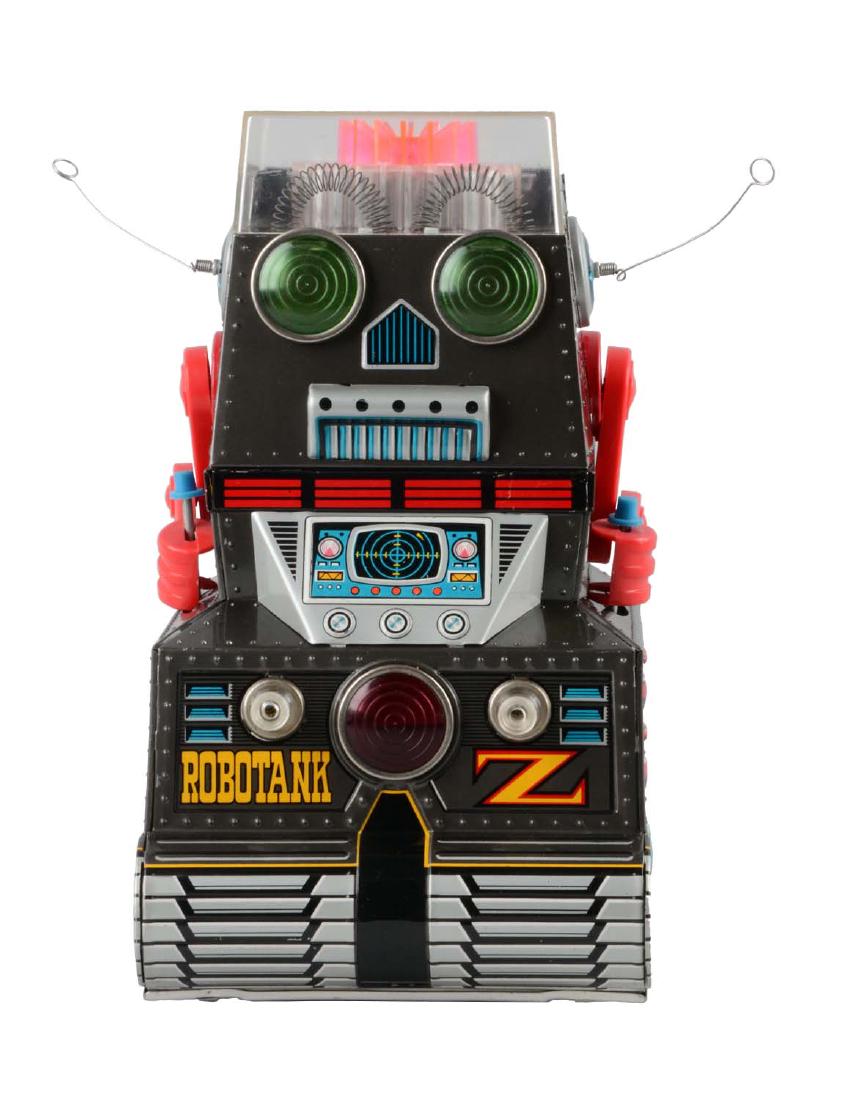 Japanese Tin Litho Battery Operated Talking Action (1 of 3)