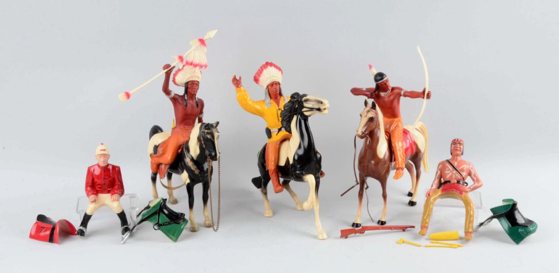Nice Lot of Hartland Riders & Horse Figures. (1 of 1)