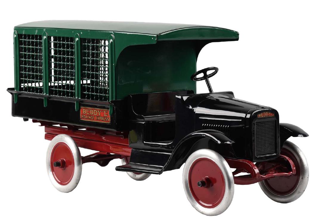 Pressed Steel Railway Express Screen Side Truck. (1 of 2)