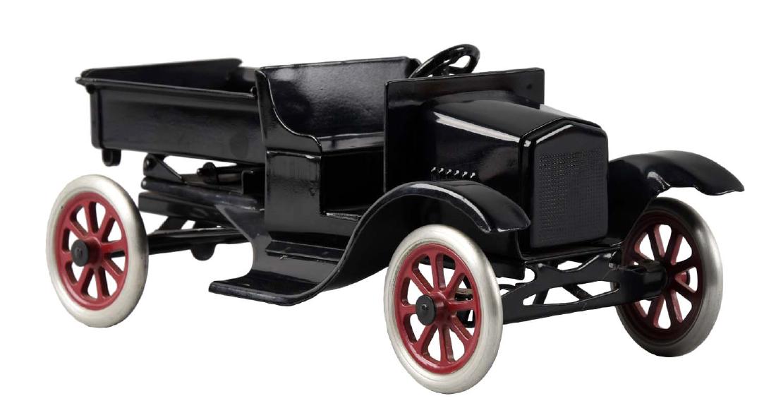 Pressed Steel Buddy L Flivver 211-A Dump Truck.: Professional restoration to an all original toy. (Restored). 11-1/4'' L.