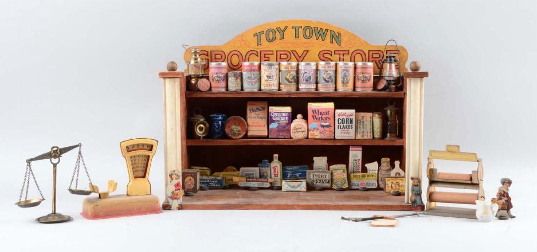 Wooden Toy Town Grocery Store. (1 of 1)