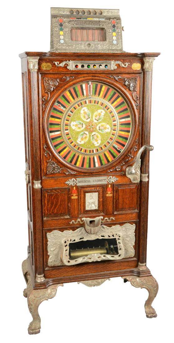 **5¢ Mills Novelty Co. Chicago Musical Upright Floor (1 of 18)