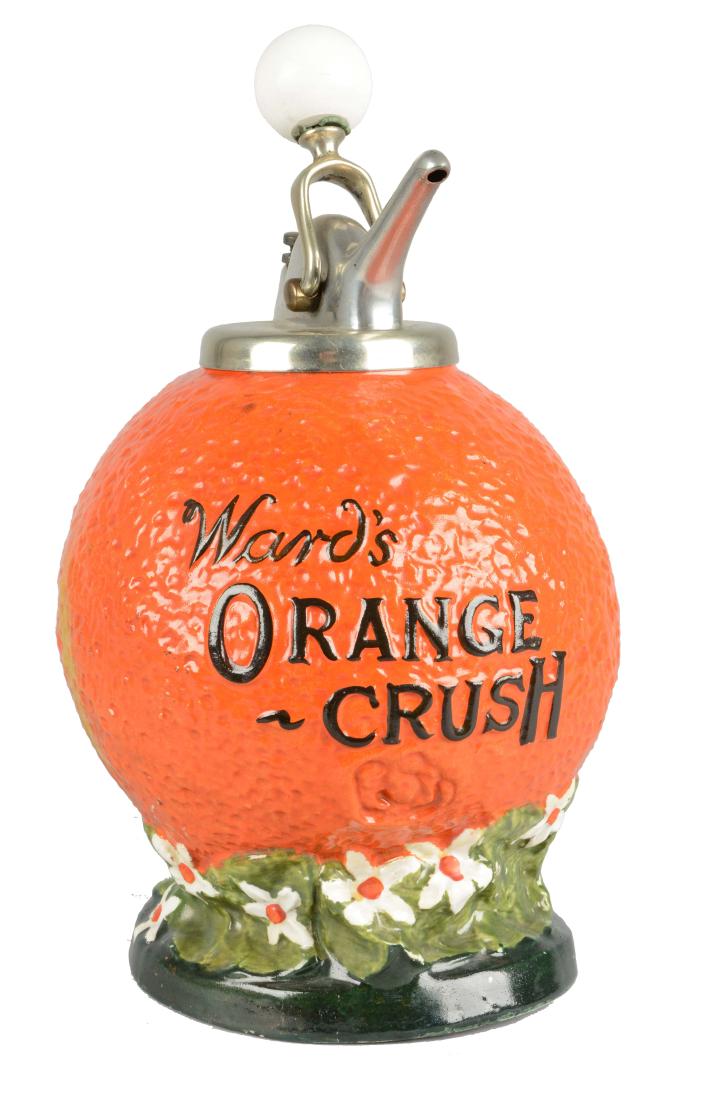 Ward's Oarnge Crush Soda Fountain Syrup Dispenser. (1 of 7)