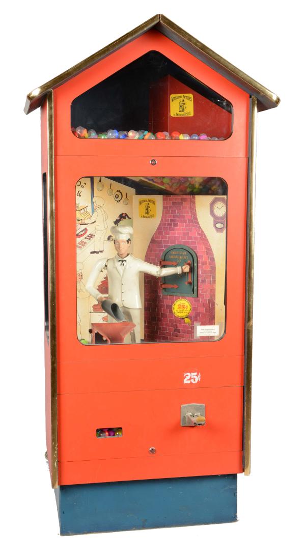 25¢ American Amusement Co. "Baker Boy" Scoop Vending (1 of 11)