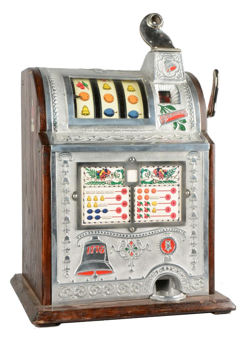 **5¢ Mills Novelty Operators Bell Spearmint Slot (1 of 12)