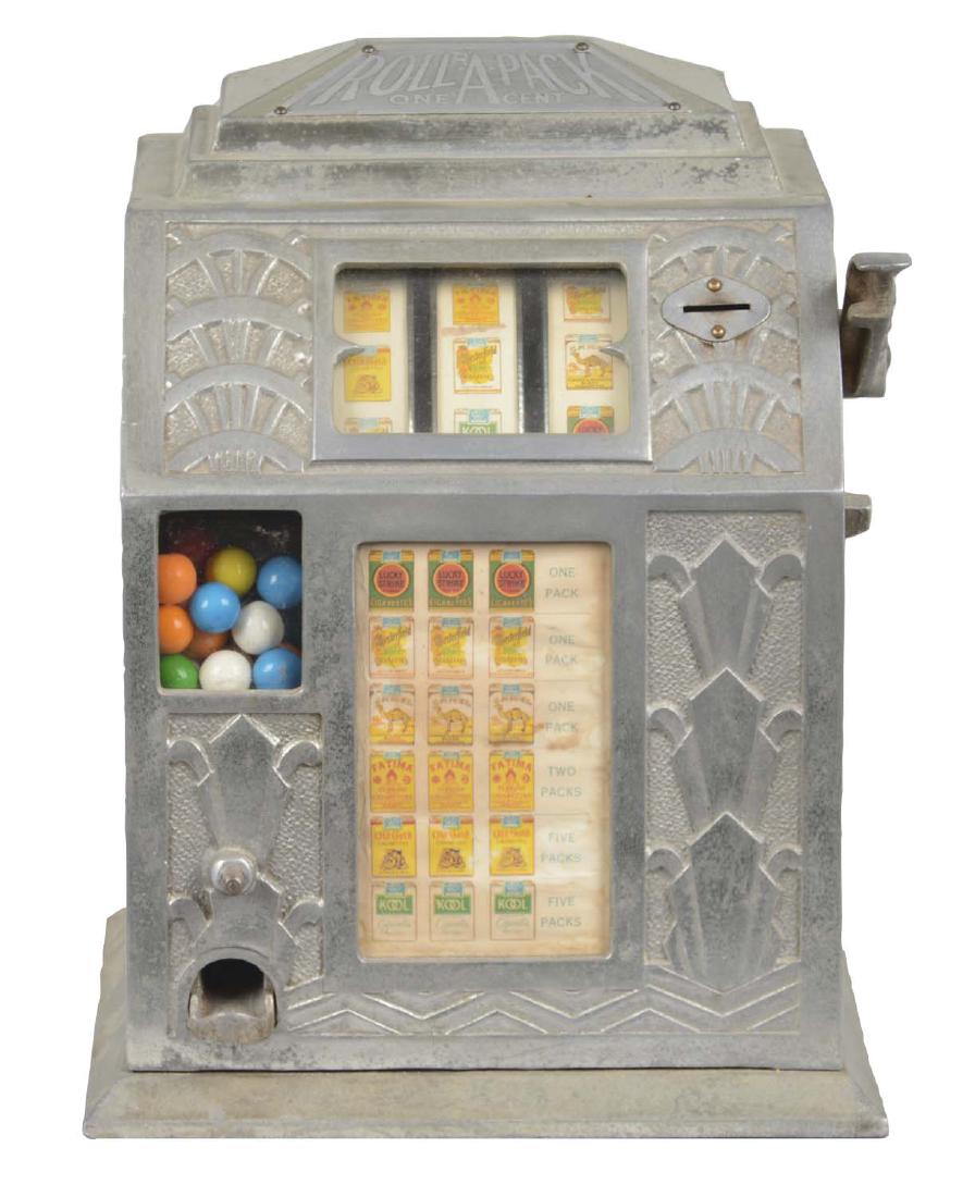 **1¢ Buckley Mfg. Roll-A-Pack Trade Stimulator. (1 of 5)