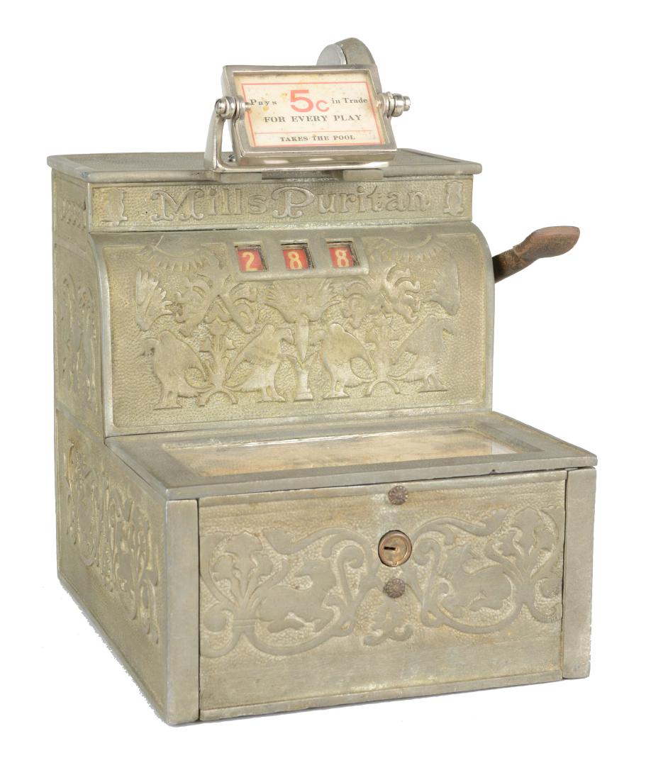 **5¢ Mills Novelty Co. Puritan Cigar Trade Stimulator. (1 of 13)