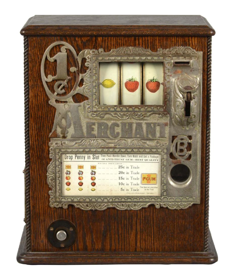 **1¢ Caille Bros. Merchant Trade Stimulator. (1 of 5)