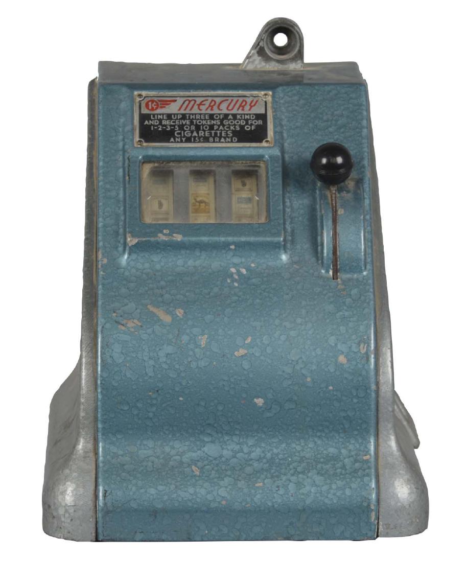 **1¢ Groetchen Mercury Cigarette Trade Stimulator. (1 of 5)