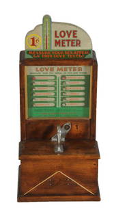 1940's Original Exhibit Supply Love Tester