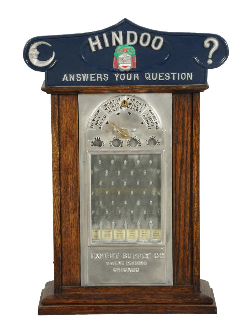 1¢ Exhibit Supply Hindoo Fortune Teller Trade (1 of 3)