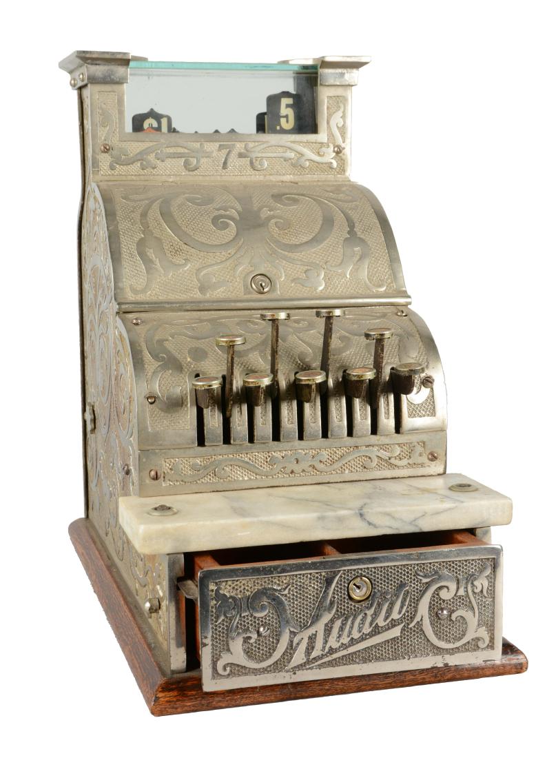 Antique Michigan Model 7 Candy Store Cash Register. (1 of 9)