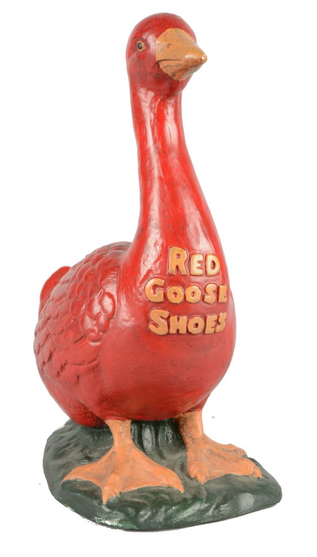 Red Goose Shoes Ceramic Advertising Figurine. (1 of 7)