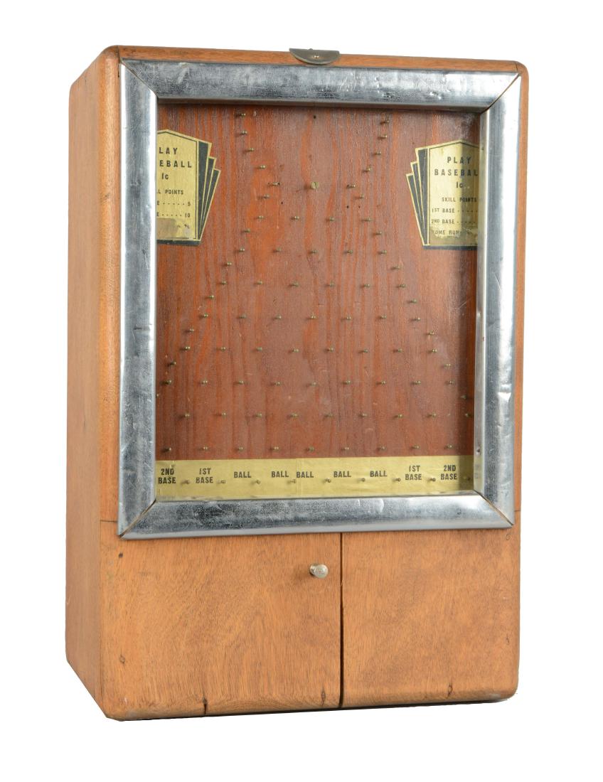 1¢ "Play Baseball" Coin Drop Game. (1 of 8)