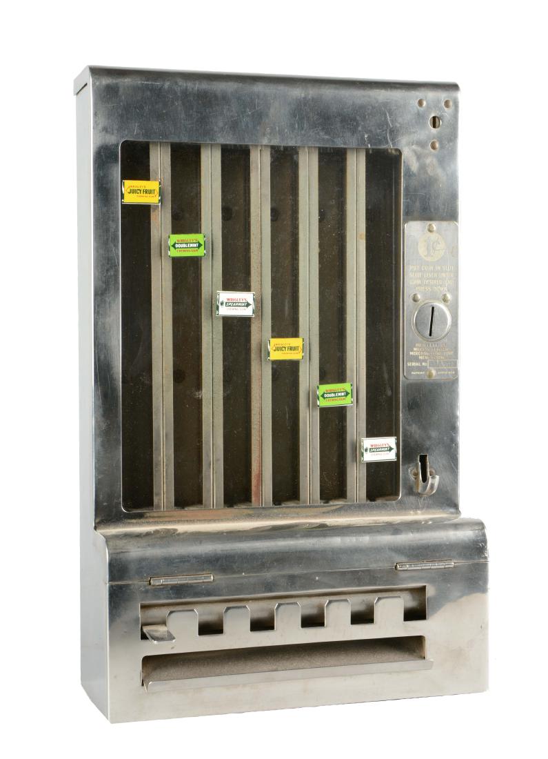 1¢ Mills Automatic Gum Vendor. (1 of 7)