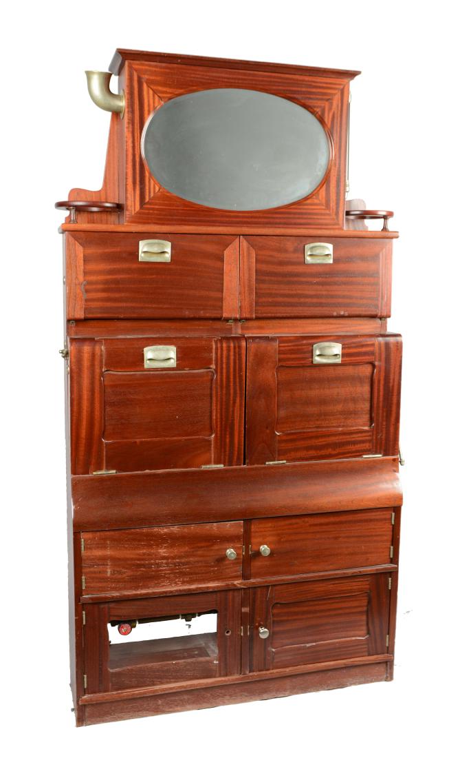 Antique Fold-Out Sink Cabinet. (1 of 16)