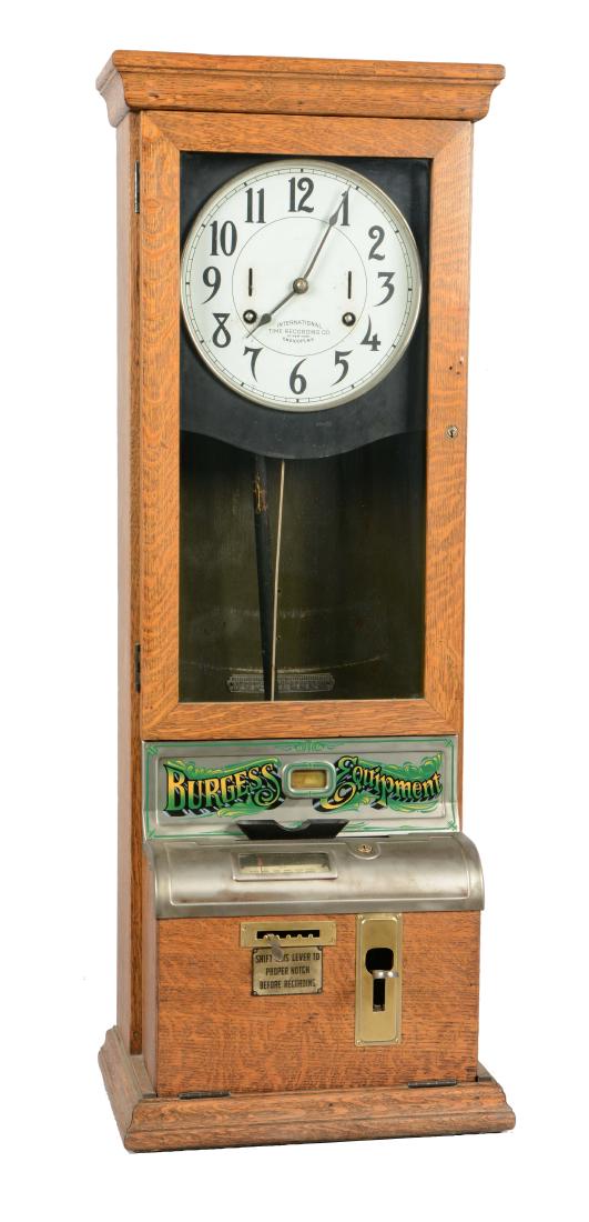 Vintage Wall Mounted Punch Clock. (1 of 7)