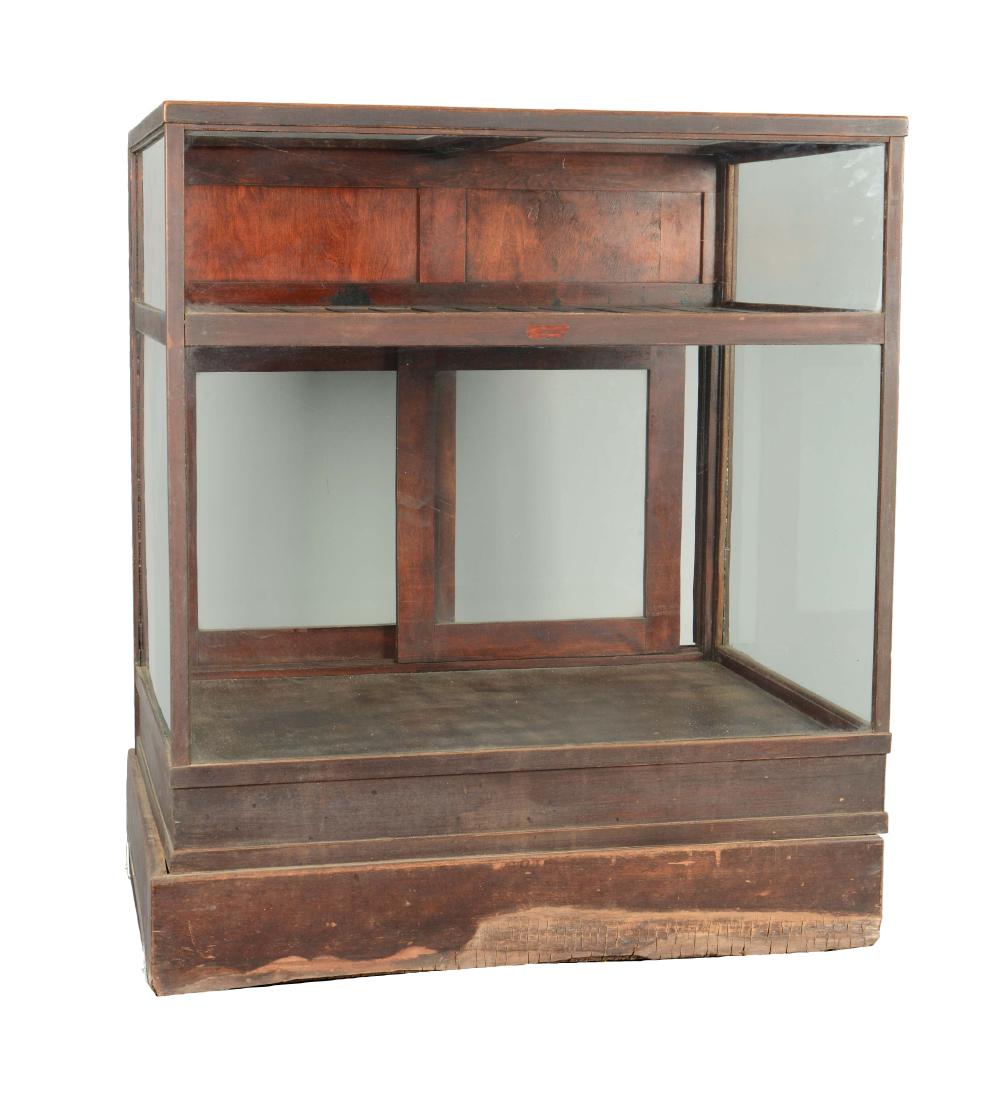 Wood And Glass Floor Model Display Showcase. (1 of 10)