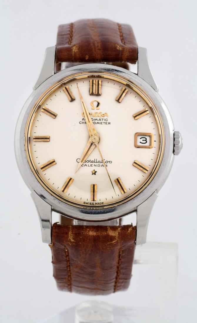 Omega Constellation on Strap Two Tone Copper Hour (1 of 4)