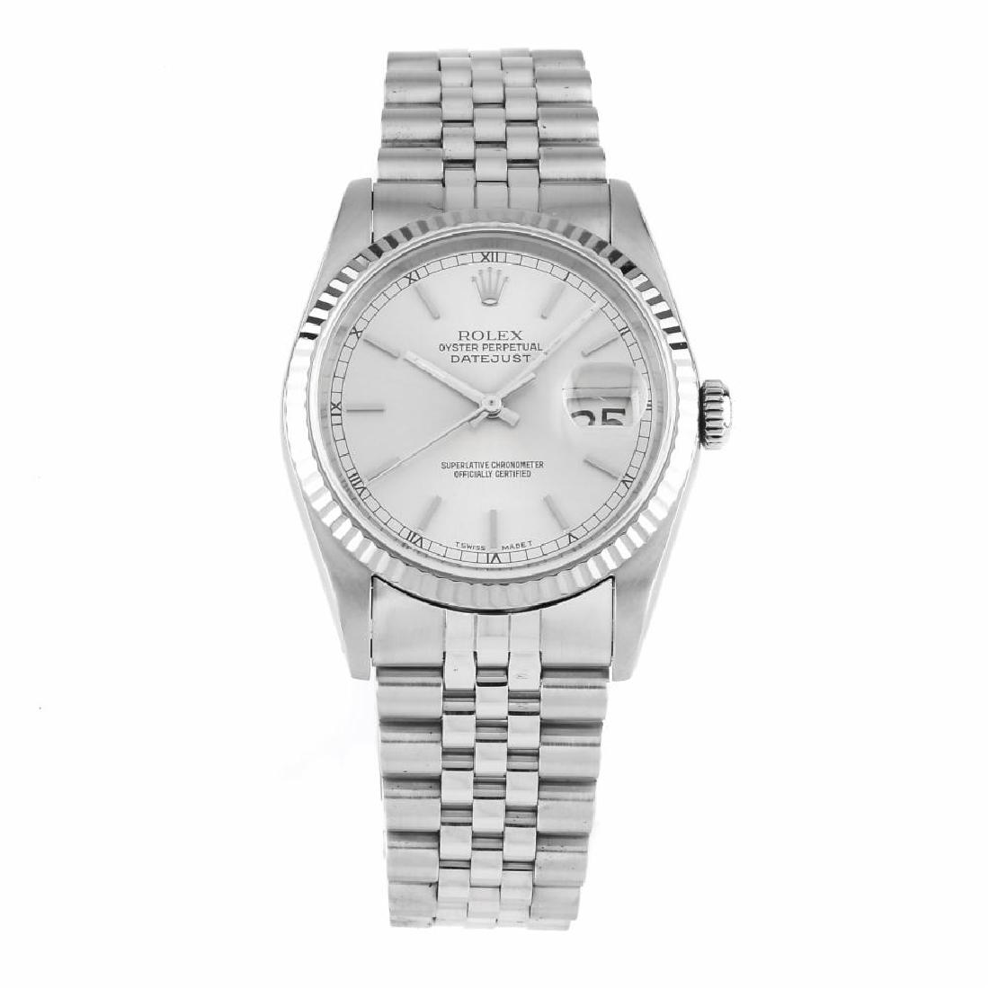 Rolex Stainless Steel Oyster Perpetual Datejust 16234. (1 of 5)